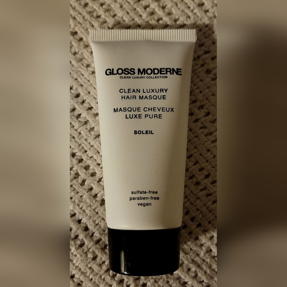 Gloss Moderne Clean Luxury Hair Masque Mask SOLEIL Mini Travel Size NEW